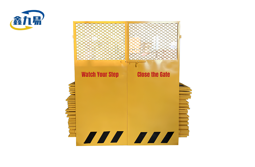 Construction Hoist Safety Gate